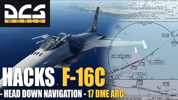 DCS Hacks - Head Down Navigation - DME ARC