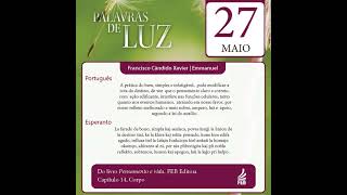 Palavras de Luz em Português e Esperanto – 27/05/2023