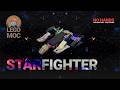 How to Build a LEGO Starfighter 🚀 Easy MOC Tutorial for Kids