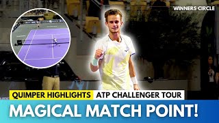 Magical Match Point Van Assche Hits A Glorious Winner In Quimper Semi-Final