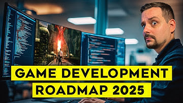 GAME-ontwikkelingsroutekaart - 2025 (voor BEGINNERS) Hoe begin je met game-ontwikkeling in 2025?