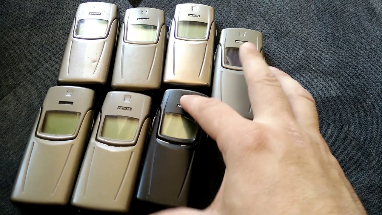 Nokia 8910 (2002) - YouTube