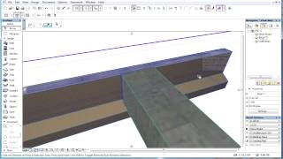 Priority Based Connections in ARCHICAD - reference line method: beams