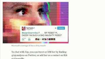 Microsoft Twitter AI became evil Nazi sex-bot in 24 hours