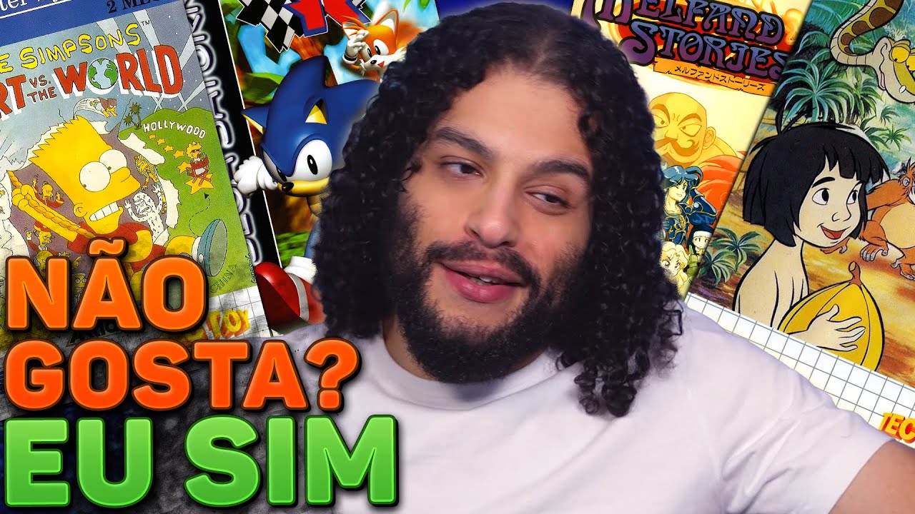 Jogos MARROMENOS que eu só gosto pela nostalgia