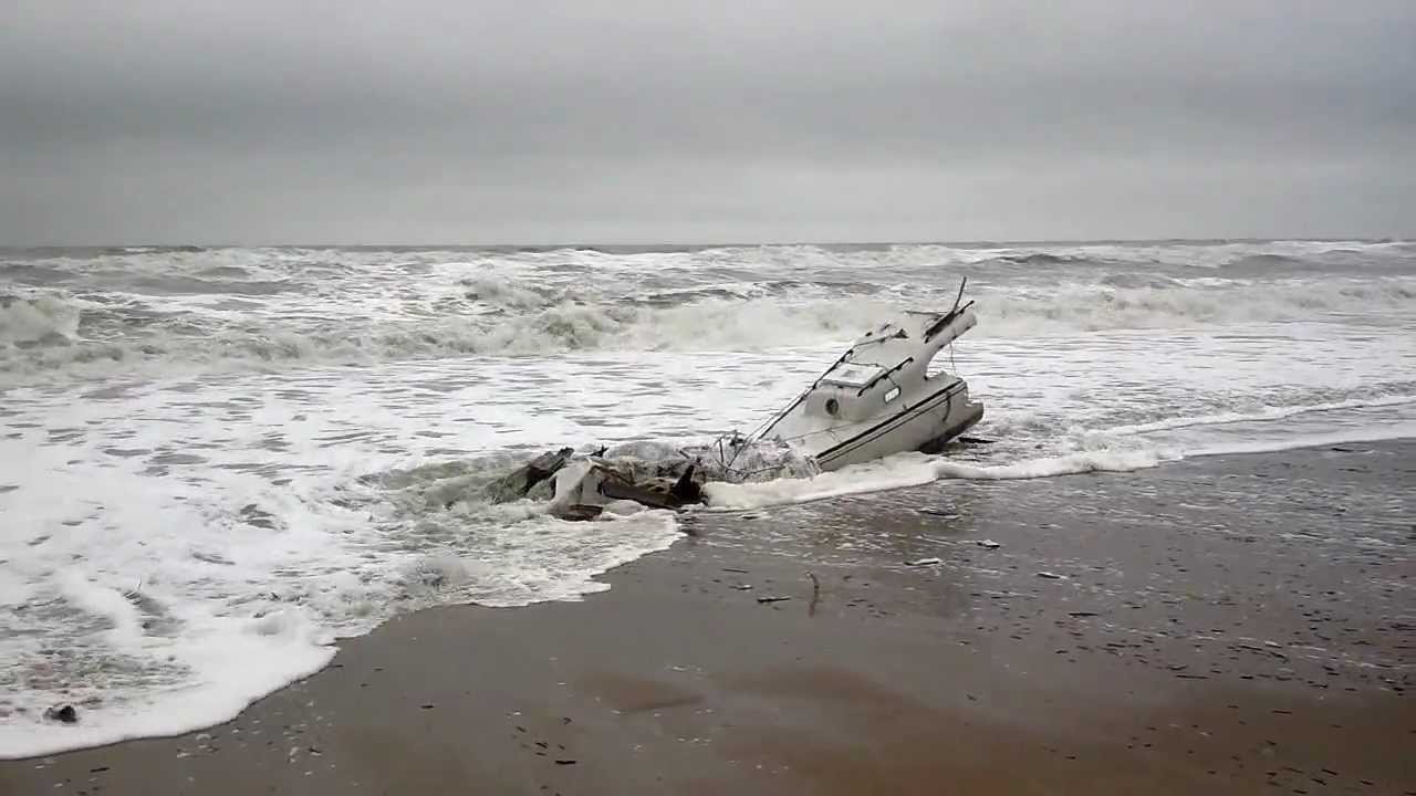 2012 11 20 Sailboat Wreck 60 Ocean Blvd YouTube