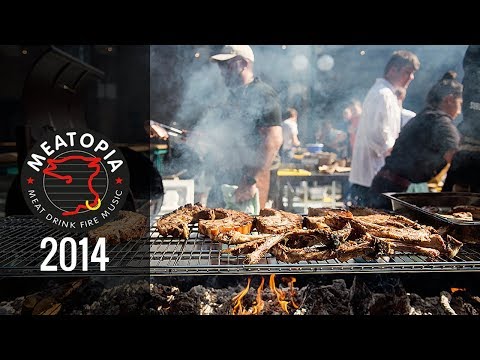 Meatopia UK 2014 - a festival of meat, drink, fire, and music held in London