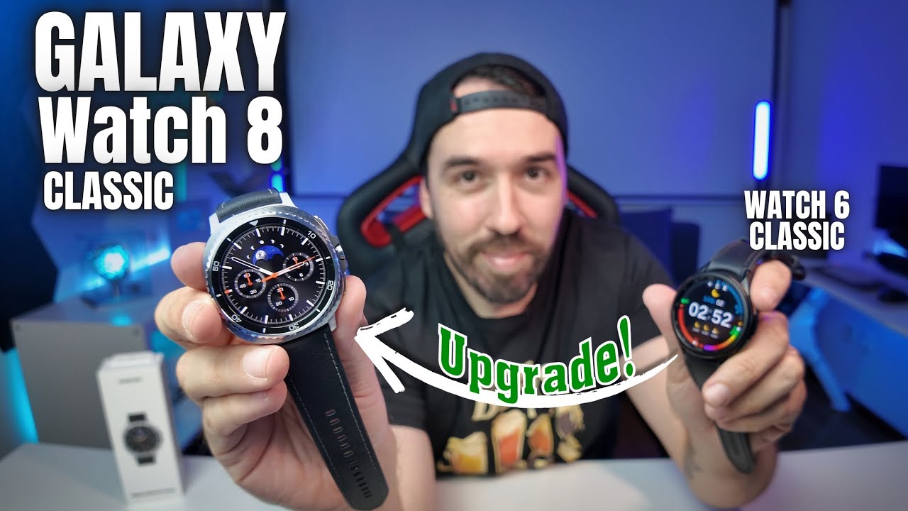 GALAXY WATCH 8 CLASSIC É O MEU NOVO SMARTWATCH E TÁ INCRÍVEL - MAS VALE A PENA TROCAR?