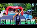 海拔 2000 公尺!絕景的阿里山雲端馬拉松!在4公里處我·超過了第一名!能不能拿總一? 路線還有高齡1600歲紅檜巨木!