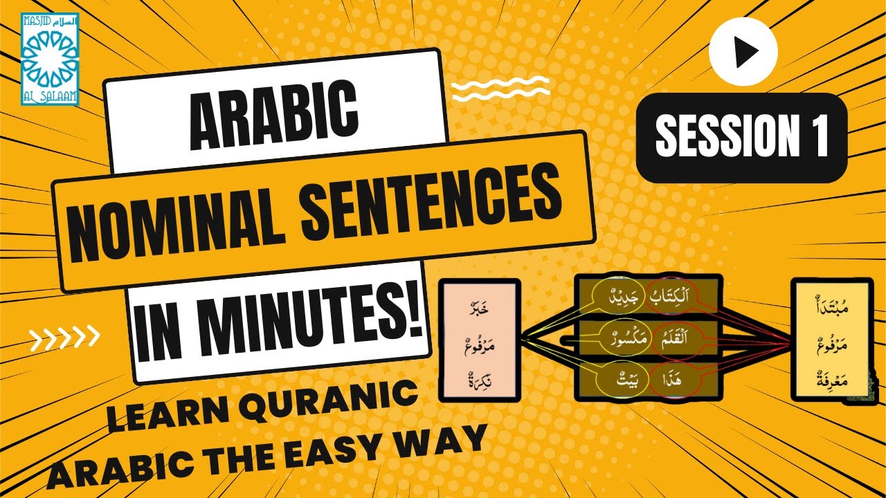 Discover the SECRET to Effortless Arabic Nominal Sentences NOW - YouTube