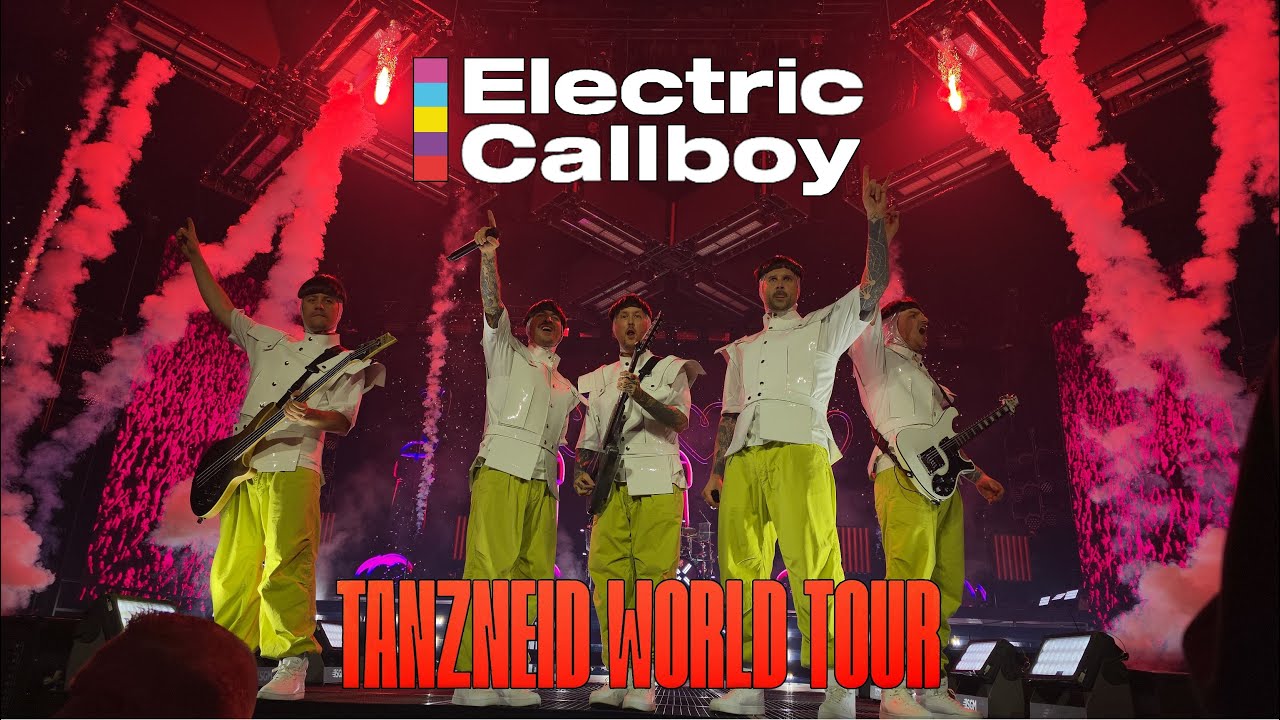 [4k60fps] Electric Callboy (TANZNEID WORLD TOUR) Full Concert (Front Row) in Berlin 20251128