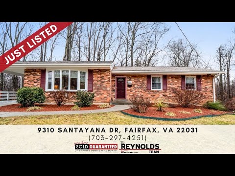 9310 Santayana Drive, Fairfax, VA home video tour