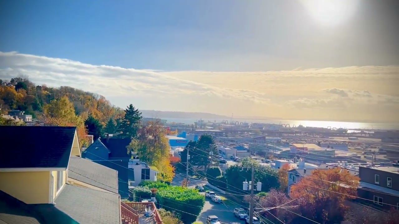 Seattle Skyline in autumn