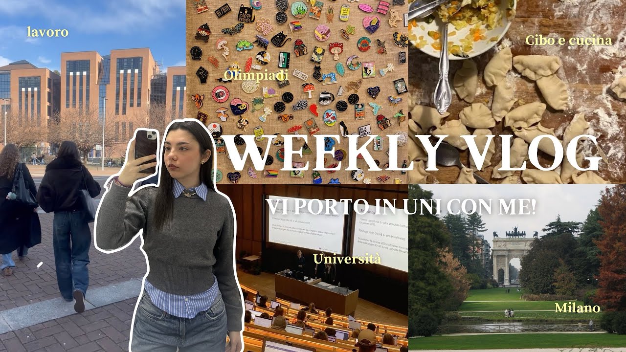 diario di una studentessa di comunicazione | lezioni in IULM, olimpiadi, milano & more *weekly vlog*