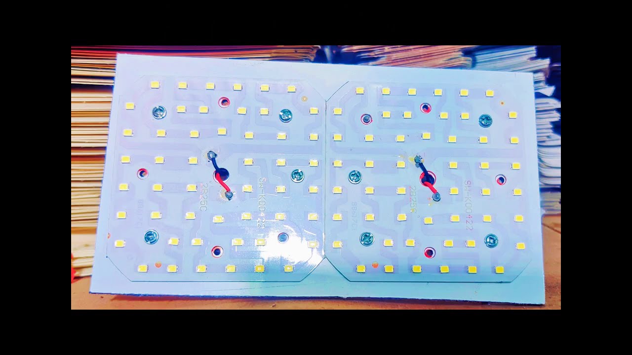 High Power super Bright Led Pannel Light Using 2B 25C PCBs || Led Flood Light