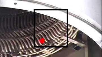 Corona discharge on motor stator after repair