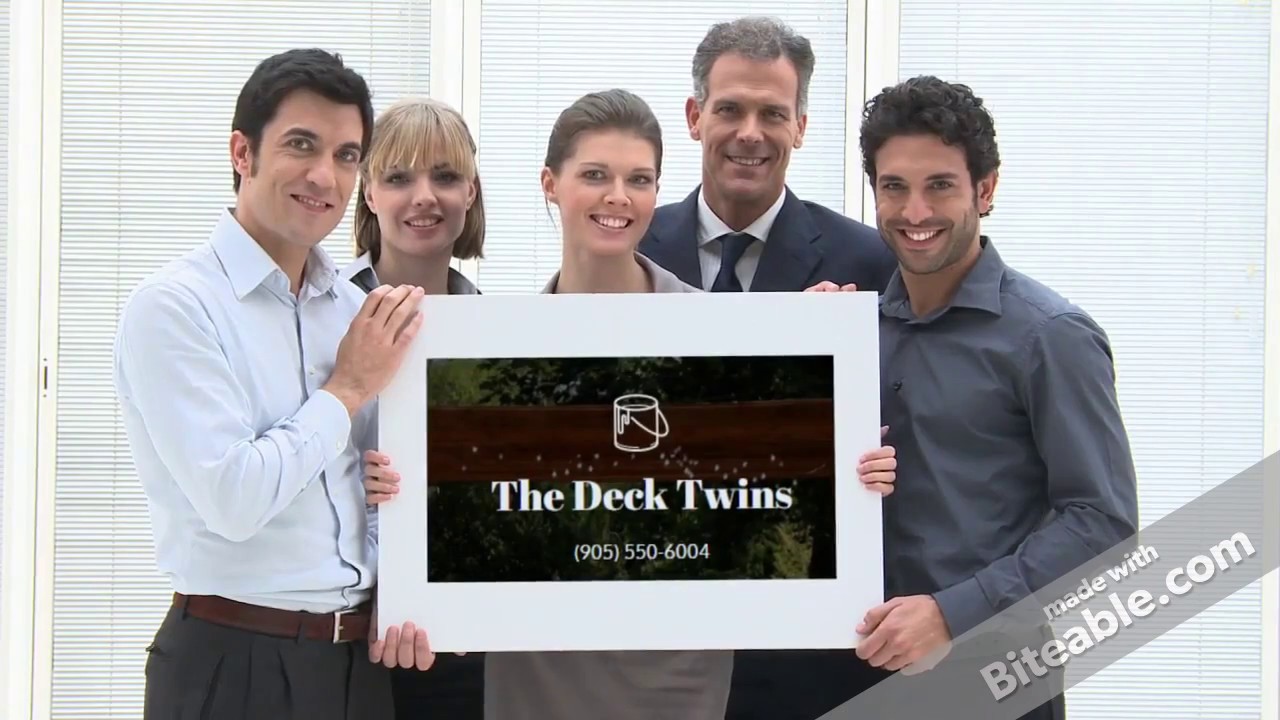 Deck Staining and Sanding in Durham Region and the GTA- Deck Twins