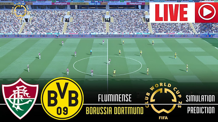 🔴 Live: Fluminense gegen Borussia Dortmund | FIFA Klub-Weltmeisterschaft  | PES FUSSBALLSPIEL