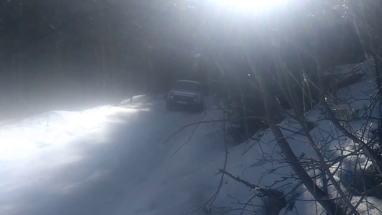 Нива по снегу видео Нива по снегу видео
