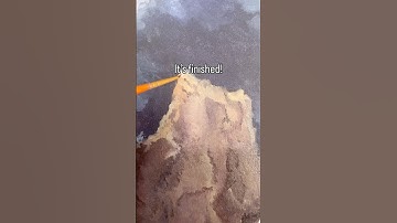 My final brushstroke, after 13 hours