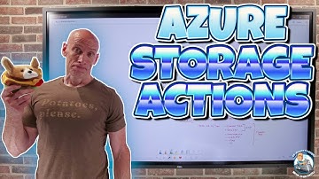 A deep dive in Azure Storage Actions for large scale, very flexible actions on your storage content.