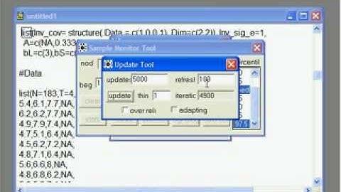 How to use BAUW and WinBUGS