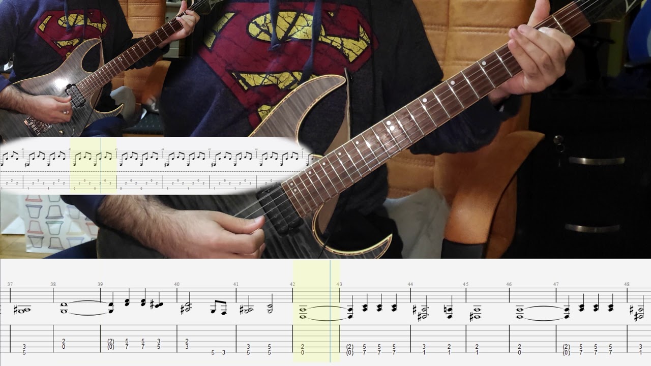 Xasthur - A Curse for the Lifeless (Guitar cover + TABS)