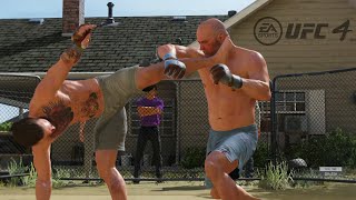 Ufc 4 gameplay with conor mcgregor vs dana white full fight highlights
in the backyard arena ps4 action who will win in...