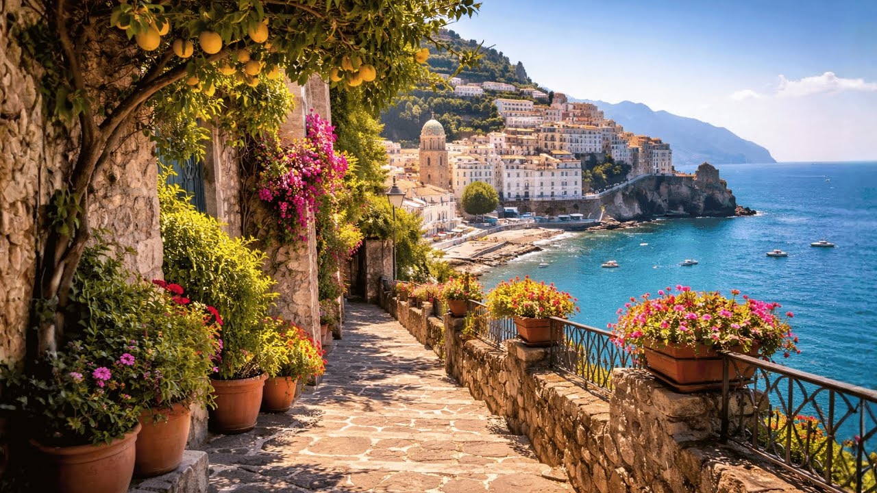 Амальфи: солнечное путешествие по побережью мечты Италии 🍋