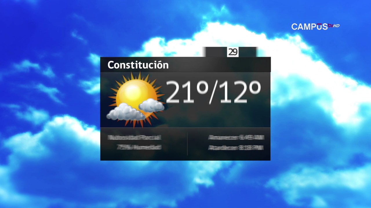 Tiempo 28 octubre de 2016 talca trabajo