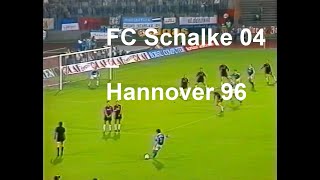 90/91 FC Schalke 04 - Hannover 96