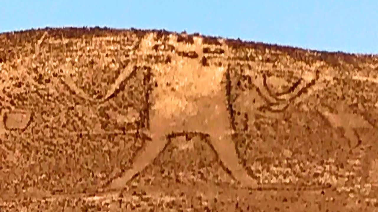 THE GIANT OF ATACAMA DESERT  119 meters long largest prehistoric figure in the world