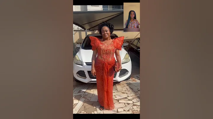 Nollywood Veteran actress, Ngozi Ezeonu attended Ruby Ojiakor's white wedding looking stunning.