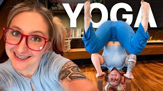 My New Yoga Inversion Bench