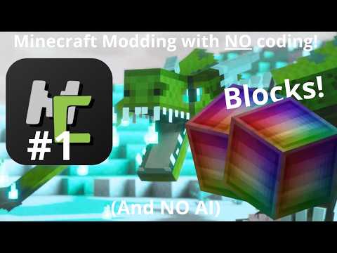 How To Make a Minecraft Mod with NO Coding! MCreator #1