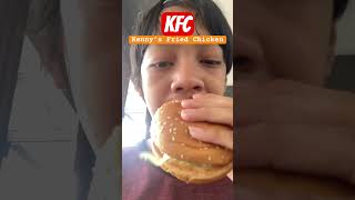 Eating Chicken at Kenny’s #food #kfc