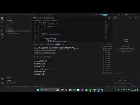 Simple Student Grade Management App : Framework .NET Programming Assignment