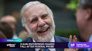 Icahn Enterprises stock continues sliding on news of federal probe