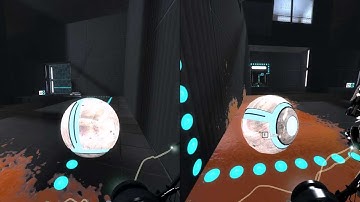 Portal 2 custom co-op map "Long Words"