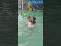 BELAJAR BERENANG.  BAYI BELAJAR BERENANG #ytshorts #bayimandiri #berenang #belajarberenang #fyp