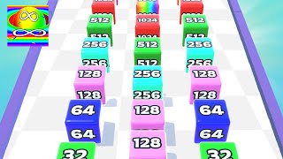⭐ Jelly Solo APK Gameplay - Jelly Run 2048 APK New Shape Mobile Games Walkthrough 13F2K