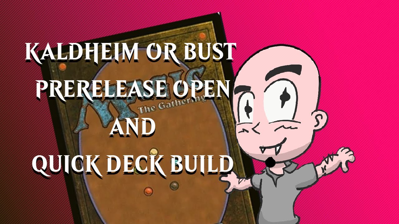 Kaldheim Prerelease Kit and Quick Deck build