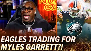 видео: Шеннон Шарп в шоке от слухов о том, что «Иглз» заинтересованы в обмене Майлза Гарретта! | Nightcap картинка: Шеннон Шарп в шоке от слухов о том, что «Иглз» заинтересованы в обмене Майлза Гарретта! | Nightcap