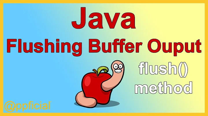 Java Flushing Output with the Flush Method - Send Buffer to Output Stream - APPFICIAL