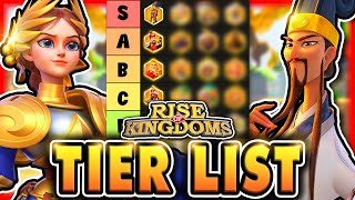 Ranking EVERY COMMANDER in Rise of Kingdoms! Rise of Kingdoms Tier List 2023 Ranking EVERY COMMANDER in Rise of Kingdoms! Rise of Kingdoms Tier List 2023