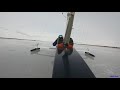 The Iceboat Race from Inside, 4K