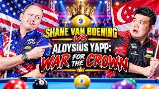 WORLD-CLASS POOL BATTLE | Shane Van Boening VS Aloysius Yapp | 2026 US Open screenshot 4