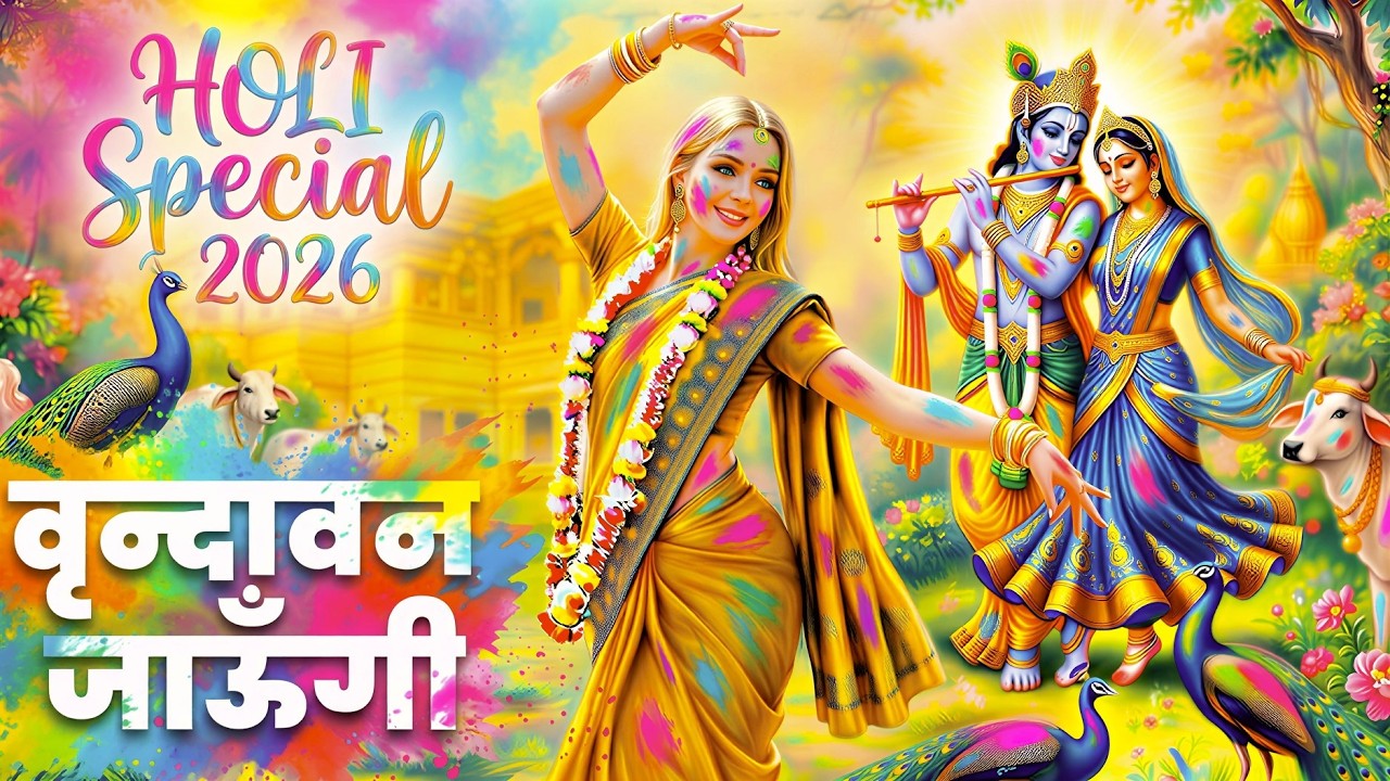 होली स्पेशल 2026 | Vrindavan Jaungi | वृन्दावन जाउंगी | मेरे उठे विरह मे पीर | Holi Song | #holi2026