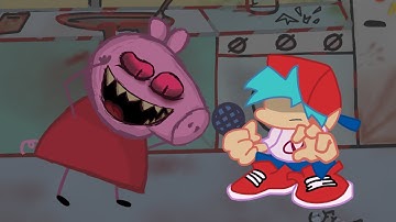 FNF vs PEPPA PIG.EXE (Muddy Puddles Funkin