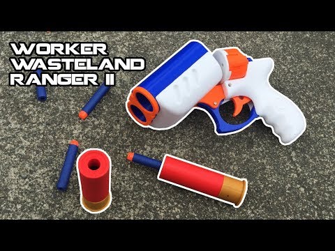 Double-barrel Shotgun Pistol w/ WORKER Wasteland Ranger II Review | Walcom S7 YouTube